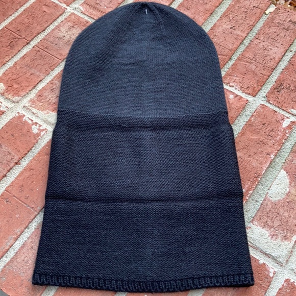 Michael Kors Black Knit/Silver Studs Logo Beanie - Picture 6 of 8